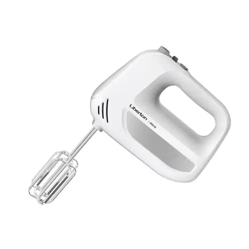 Миксер ручной для взбивания с крючками для теста Liberton LHM-2802