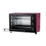 Духовка електрична настільна з листом і решіткою Liberton LEO-400 Red 40 літрів - фото № 2