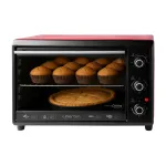 Духовка електрична з таймером Liberton LEO-400 Red