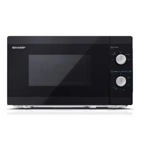 Мікрохвильова піч СОЛО з функцією розморожування 20л SHARP YC-MS01E-В