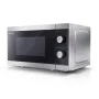 Мікрохвильова піч соло з функцією розморожування 20л SHARP YC-MS01E-S - фото № 5