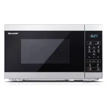 Мікрохвильова піч СОЛО з цифровим дисплеєм та ЕКО функцією SHARP YC-MS02E-S