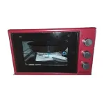 Духовка электрическая с подсветкой и двумя противнями Zanetti CE 37 Red 37литров