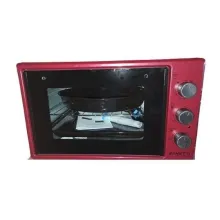 Духовка электрическая с подсветкой и двумя противнями Zanetti CE 37 Red 37литров