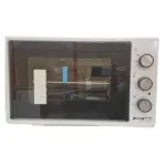 Духовка электрическая с подсветкой и двумя противнями Zanetti CE 37 White 37литров