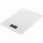 Ваги кухонні електронні ECG KV 117 Slim white дисплей із сенсорним контролем