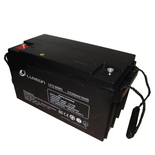 ​​​​​​​Аккумуляторная батарея мультигелевая 65Ah Luxeon LX12-65MG