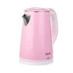 Чайник електричний пластиковий з подвійною стінкою Dario DR2303 PINK Чайник електричний пластиковий з подвійною стінкою Dario DR2303 PINK