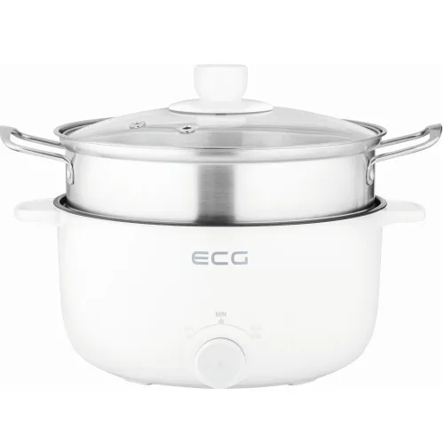 Електрична каструля з функцією пароварки ECG EH 1886 Double