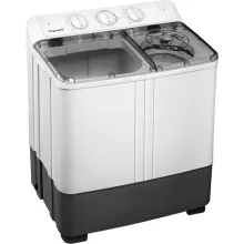 Пральна машина напівавтомат з віджимом та помпою відкачки води ViLgrand V501-4P gray