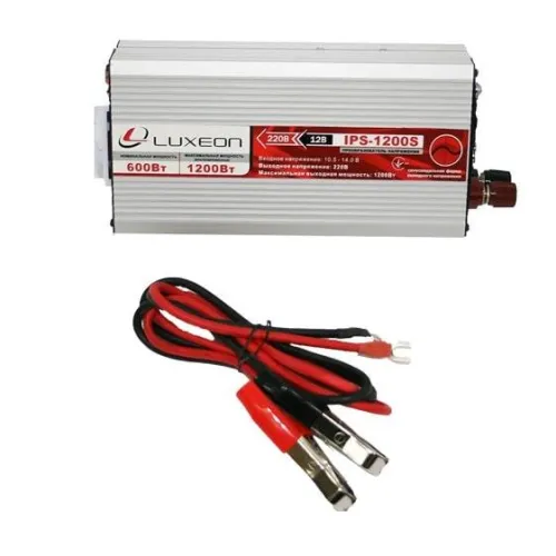 Перетворювач напруги (інвертор) 12 в 220 Luxeon IPS-1200S