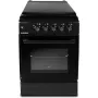 Плита кухонна газова з електрозапалюванням LUXELL LF55G-40F Black - фото № 2