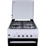 Плита кухонная газовая с электроподжигом LUXELL LF55G-40F White - фото № 3 Плита кухонная газовая с электроподжигом LUXELL LF55G-40F White - фото № 3