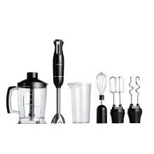 Блендер занурювальний 6в1 з великим подрібнювачем і насадкою-міксер Liberton LHB-0304
