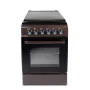 Плита комбінована з газовими конфорками та електричною духовкою LUXELL LF55S-40F Brown - фото № 2