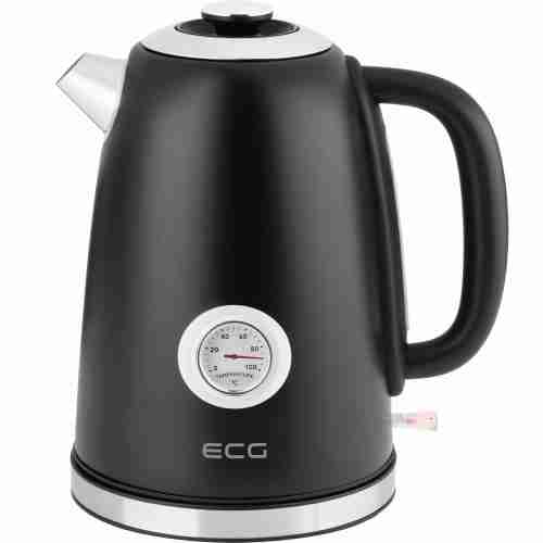 Чайник електричний з індикатором температури води ECG RK 1700 Magnifica Nero