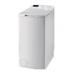 Стиральная машина с вертикальной загрузкой с дисплеем Indesit BTW D 51052 W 5 кг