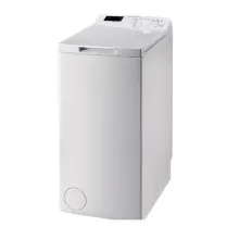 Стиральная машина с вертикальной загрузкой с дисплеем Indesit BTW D 51052 W 5 кг