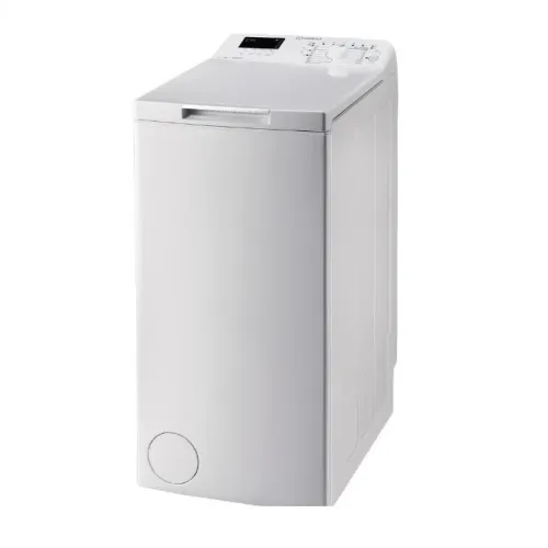 Стиральная машина с вертикальной загрузкой с дисплеем Indesit BTW D 51052 W 5 кг