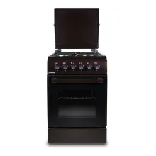 Плита електрична з електричною духовкою LUXELL LF55S-04 Brown