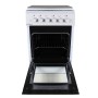 Плита электрическая с электрической духовкой LUXELL LF55S-04 White - фото № 3 Плита электрическая с электрической духовкой LUXELL LF55S-04 White - фото № 3