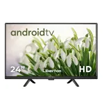 Телевізор з голосовим керуванням Liberton LTV-24H01AT Smart  Android 11.0