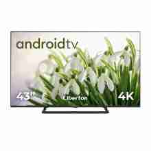 Телевізор з голосовим керуванням Liberton LTV-43U01AT Smart Android 11.0