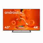 Телевизор голосовым управлением Liberton LTV-43U01AT Smart Android 11.0