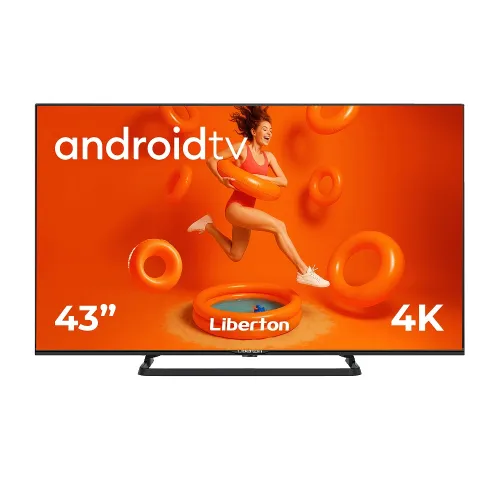 Телевізор з голосовим керуванням Liberton LTV-43U01AT Smart Android 11.0
