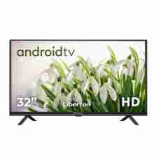 Телевізор 32 дюйми з голосовим пультом Liberton LTV-32H01AT Android 11.0
