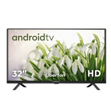 Телевізор 32 дюйми з голосовим пультом Liberton LTV-32H01AT Android 11.0