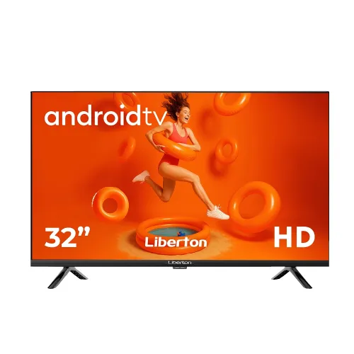 Телевизор безрамочный с голосовым управлением Liberton LTV-32H02AT Smart Android 11.0