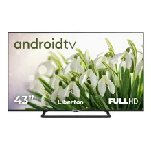 Телевізор із голосовим керуванням 43 дюйми Liberton LTV-43F01AT Android 11.0