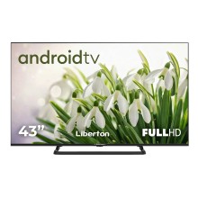 Телевізор із голосовим керуванням 43 дюйми Liberton LTV-43F01AT Android 11.0