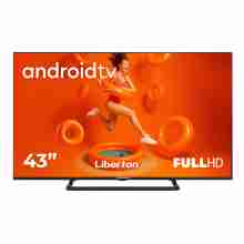 Телевізор із голосовим керуванням 43 дюйми Liberton LTV-43F01AT Android 11.0