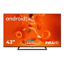 Телевізор із голосовим керуванням 43 дюйми Liberton LTV-43F01AT Android 11.0