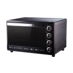 Духовка электрическая с конвекцией и вертелом Liberton LEO-650 Black Mirror