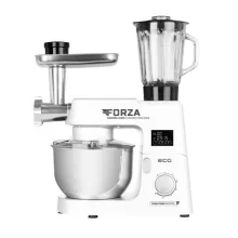 Комбайн кухонный с мясорубкой и планетарным миксером ECG FORZA 5500 Giorno Bianco