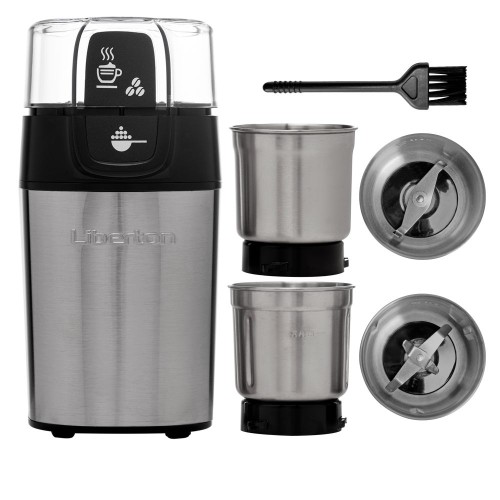 Кавомолка з двома чашами Liberton LCG-2304 Кавомолка з двома чашами Liberton LCG-2304