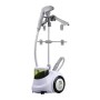 Отпариватель для одежды со стойкой Mystery MGS-4005 white+black - фото № 1 Отпариватель для одежды со стойкой Mystery MGS-4005 white+black - фото № 1