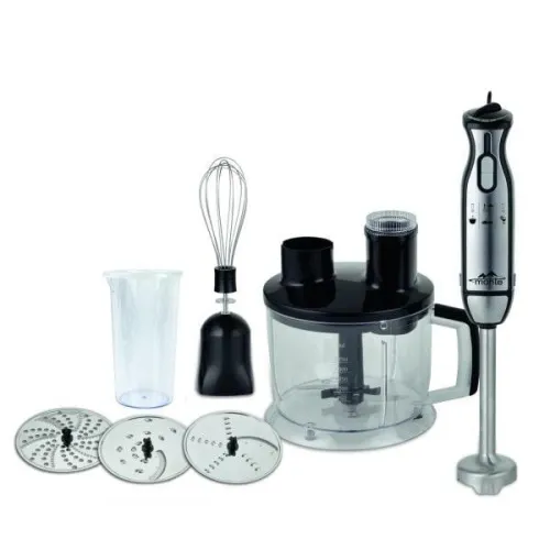 Блендер занурювальний з насадками для овочів 1000 Вт Monte MT-1910