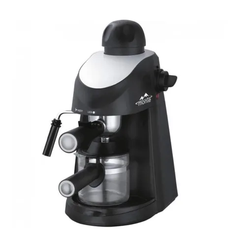 Кавоварка ріжкова еспресо зі спінювачем молока Monte MT 1450