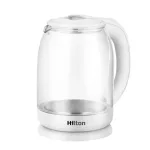 Чайник електричний скляний із підсвіткою Hilton HEK-186