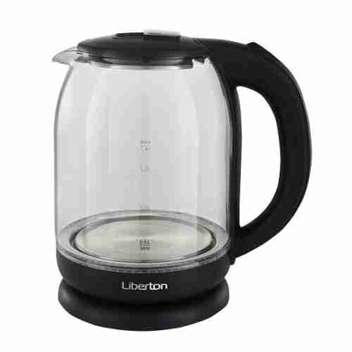 Чайник електричний скляний з підсвічуванням Liberton LEK-6808