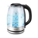 Чайник електричний скляний з LED-підсвічуванням Mystery MEK-1643