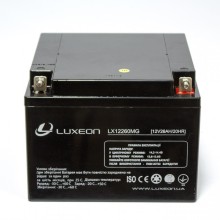 Акумуляторна батарея мультигелева Luxeon LX12-26MG Акумуляторна батарея мультигелева Luxeon LX12-26MG