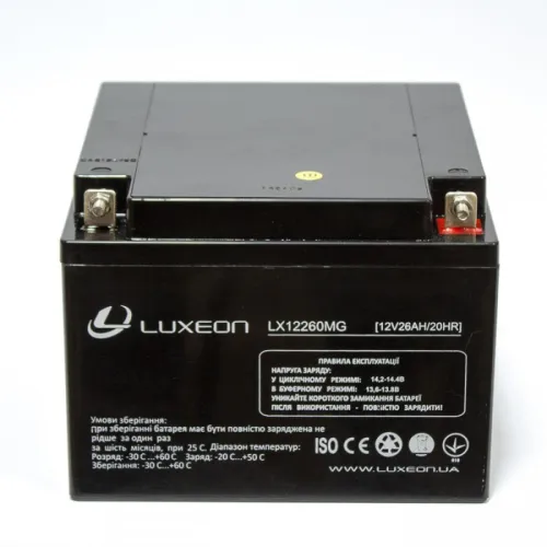 Аккумуляторная батарея мультигелевая Luxeon LX12-26MG