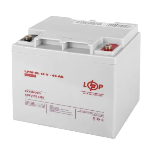 Аккумулятор гелевый LogicPower LPM-GL 12V - 45 Ah (LP20269)