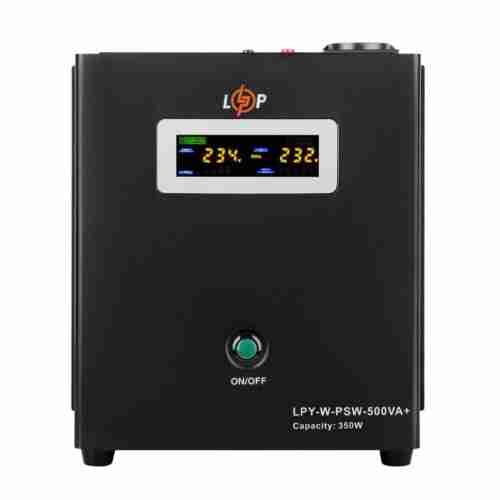 ИБП с правильной синусоидой LogicPower LPY-W-PSW-500VA+ (350Вт) 5A/10A (LP6560)