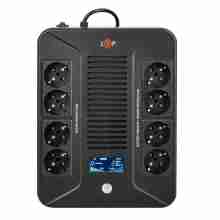 ИБП с аппроксимированной синусоидой 1000Вт LogicPower LP-UL1000VA-8PS (LP16162)